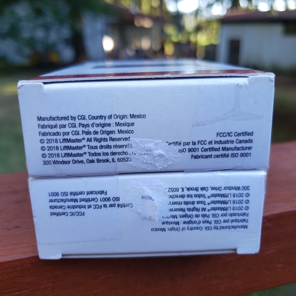 (2) NIB LiftMaster 371LM 1-Button Remote Control - Garage Door Opener - Picture 5 of 8